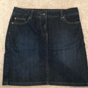 Jean skirt from Ann Taylor. gently used
